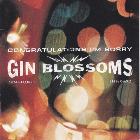 Gin Blossoms - Congratulations I'm Sorry - CD,CD,The CD Exchange