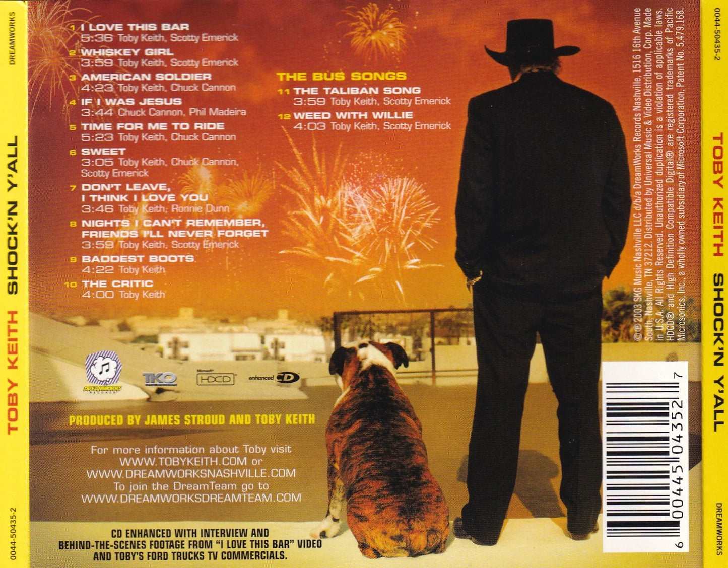 Toby Keith - Shock'n Y'all - CD