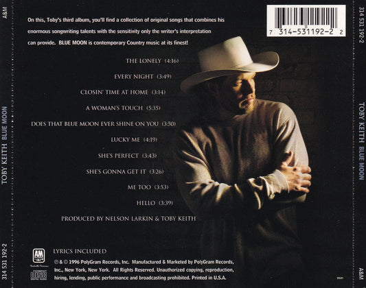 Toby Keith - Blue Moon - CD the-cd-exchange