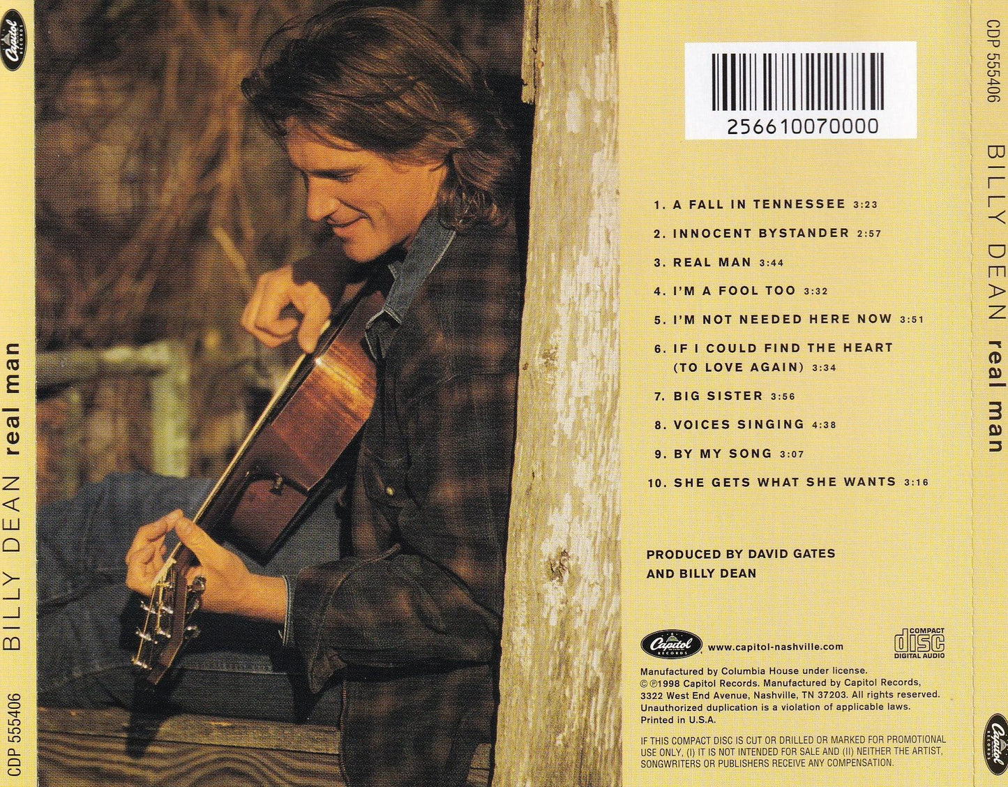 Billy Dean - Real Man - CD