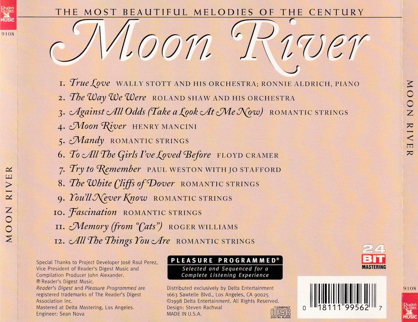 Various Artists - Moon River Reader's Digest - CD