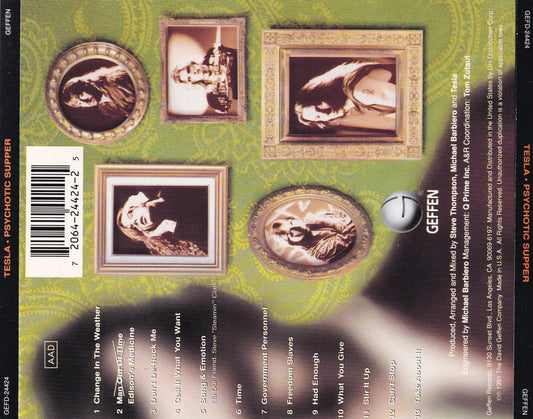 Tesla - Psychotic Supper - CD