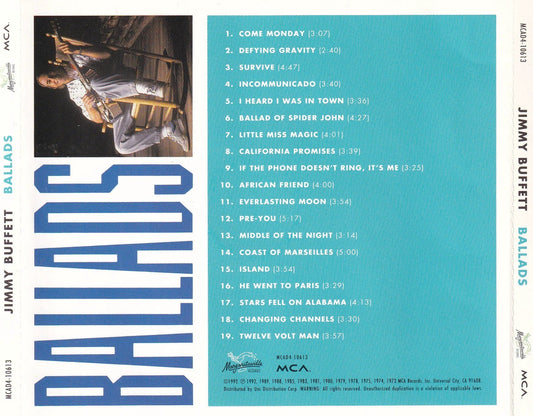 Jimmy Buffett - Ballads - CD by TheCDExchange.com