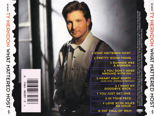 Ty Herndon - What Mattered Most - CD