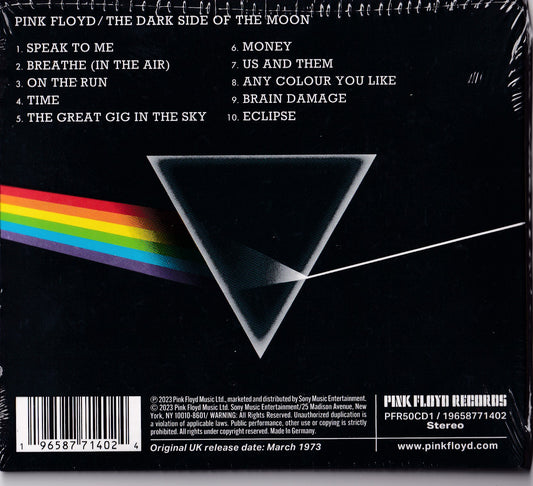 Pink Floyd - The Dark Side of the Moon - CD by TheCDExchange.com