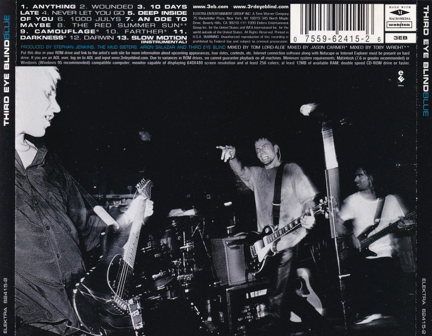 Third Eye Blind - Blue - CD