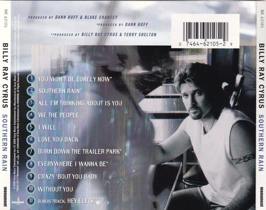 Billy Ray Cyrus - Southern Rain - CD by TheCDExchange.com