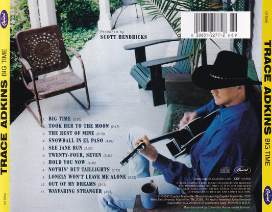 Trace Adkins - Big Time - CD by TheCDExchange.com