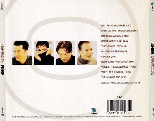 4HIM – Obvious - CD by TheCDExchange.com