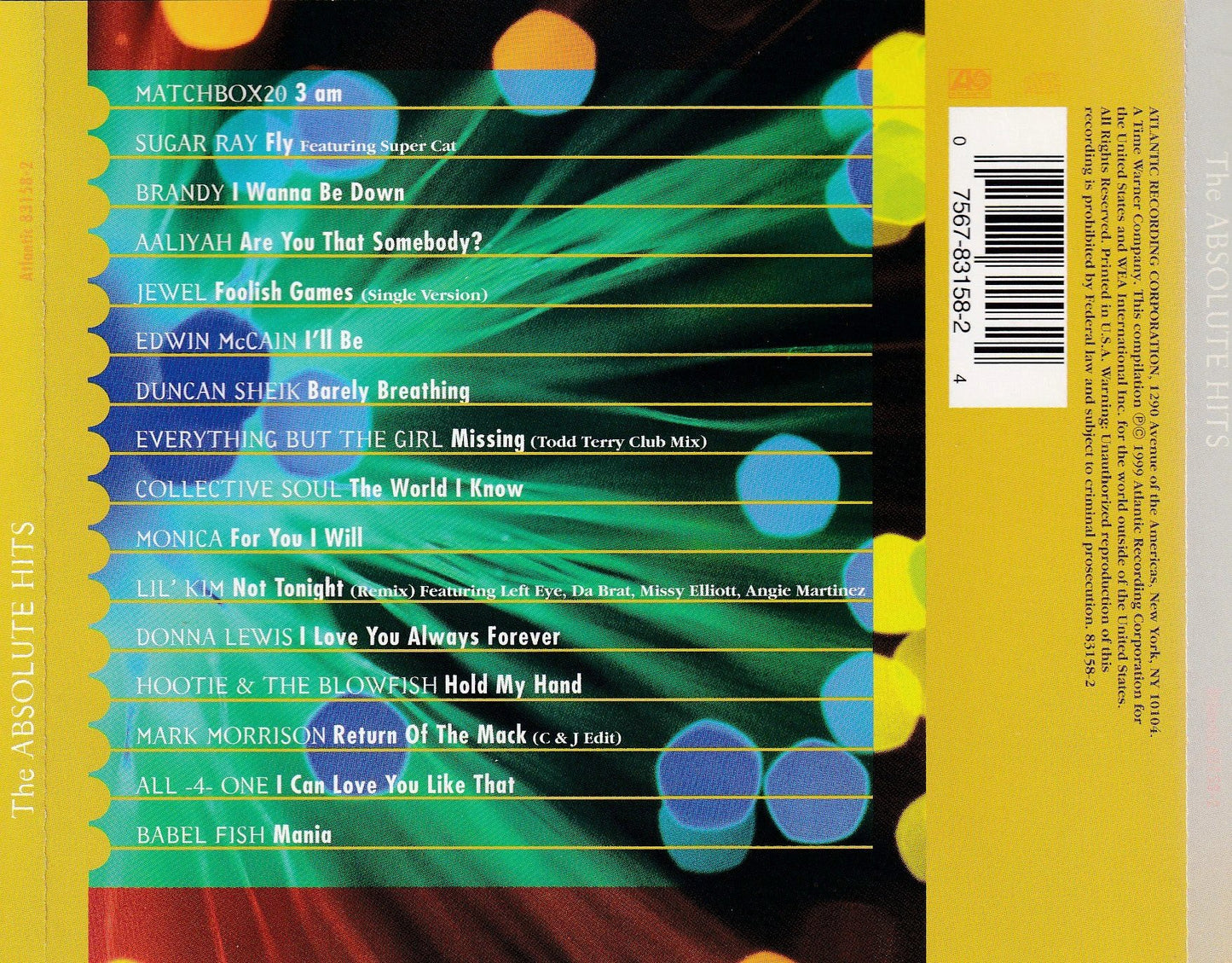 Various Artists - The Absolute Hits - CD by TheCDExchange.com