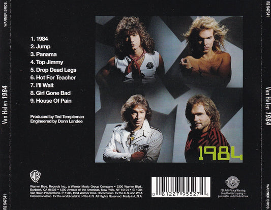 Van Halen - 1984 - CD by TheCDExchange.com