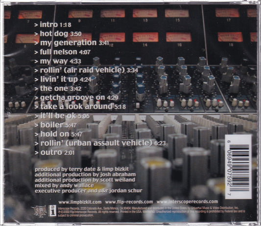 Limp Bizkit - Chocolate Starfish and The Hotdog Flavored Water - CD the-cd-exchange