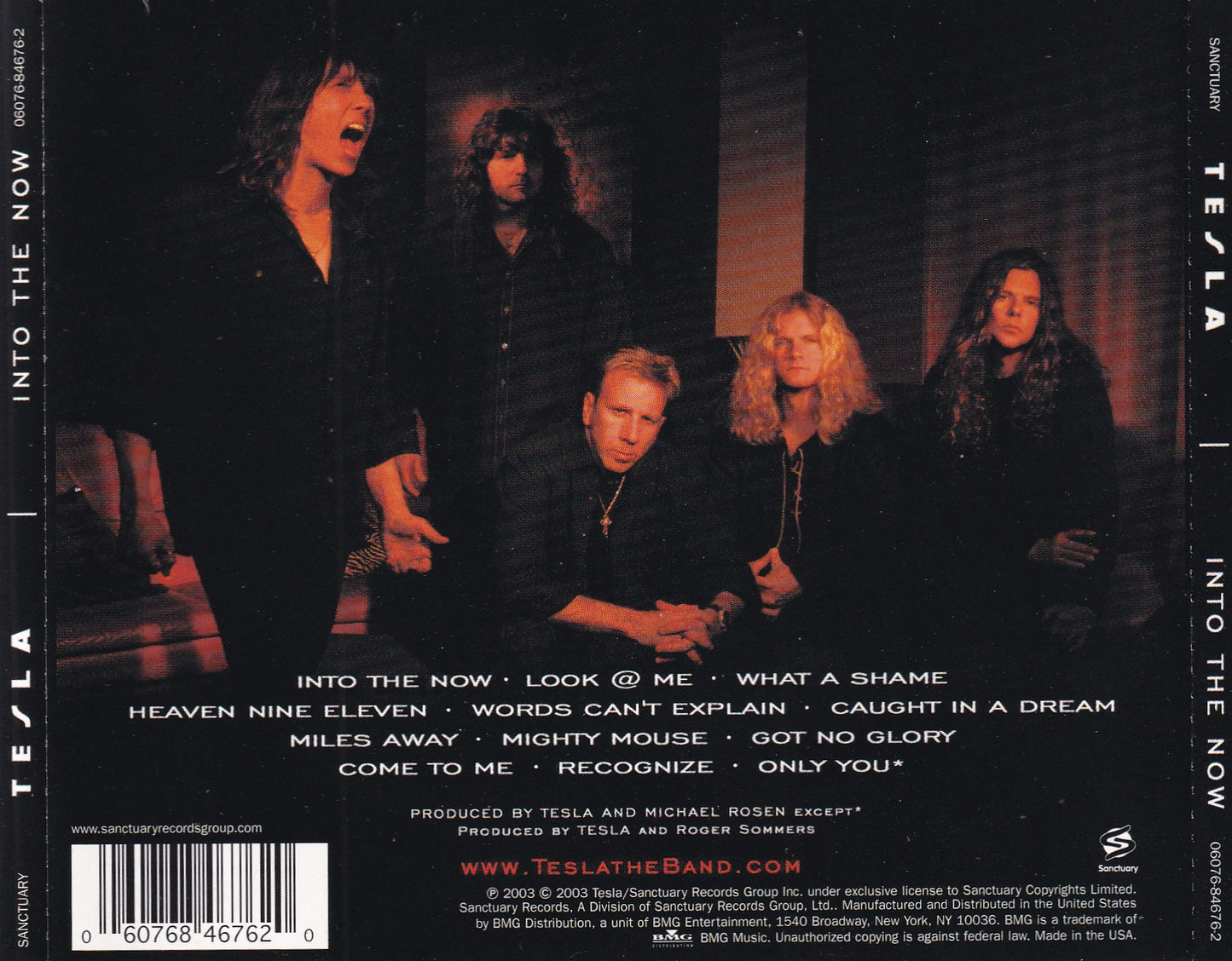 Tesla- Into The Now - CD