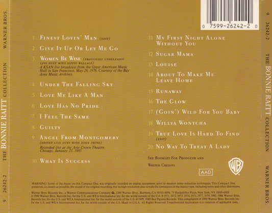 Bonnie Raitt - The Bonnie Raitt Collection - CD