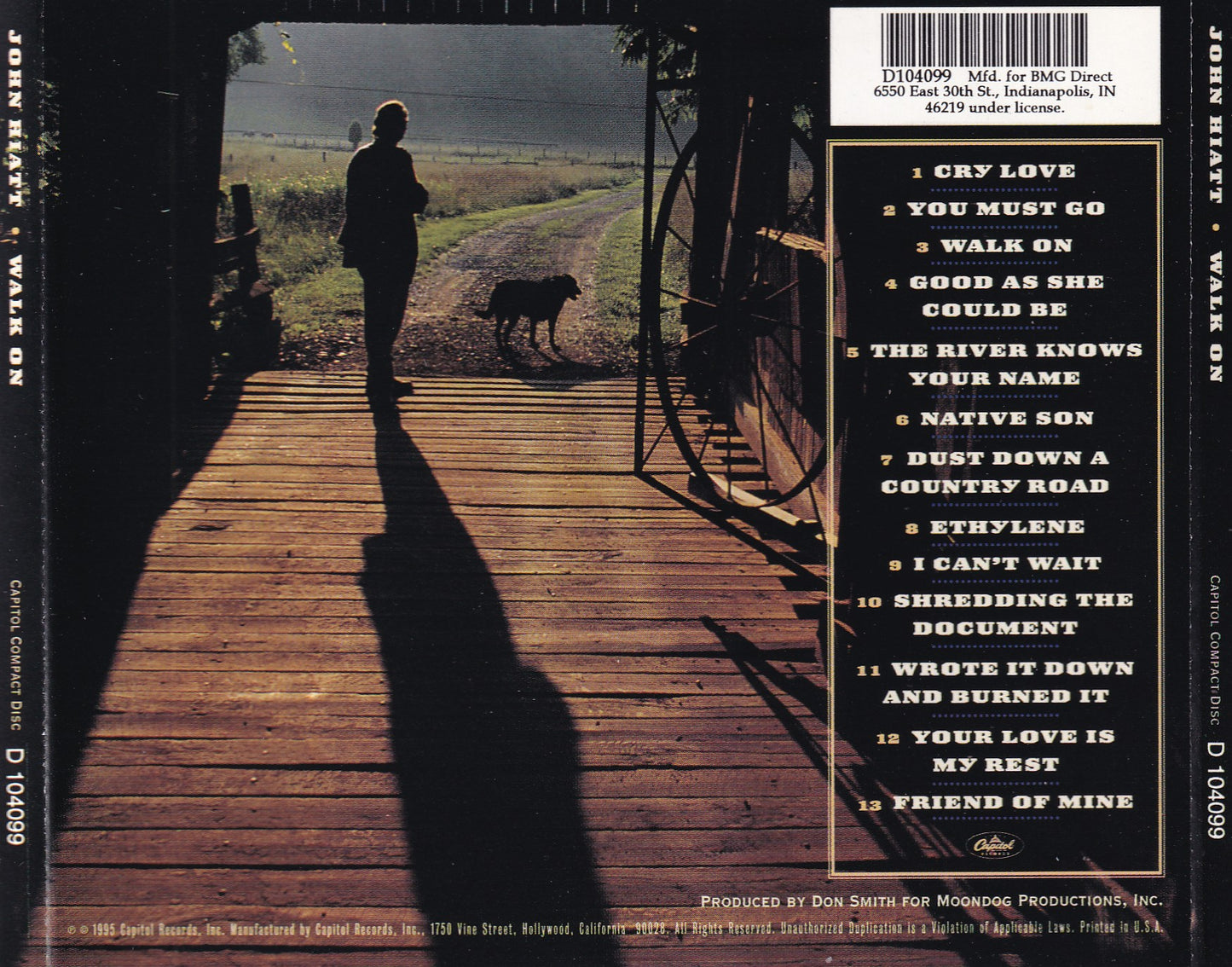 John Hiatt - Walk On - CD