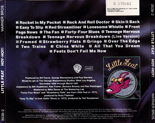 Little Feat - Hoy-Hoy! - CD
