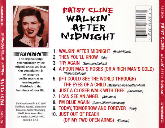 Patsy Cline - Walkin' After Midnight - CD