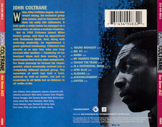 John Coltrane - Ken Burns JAZZ Collection - CD