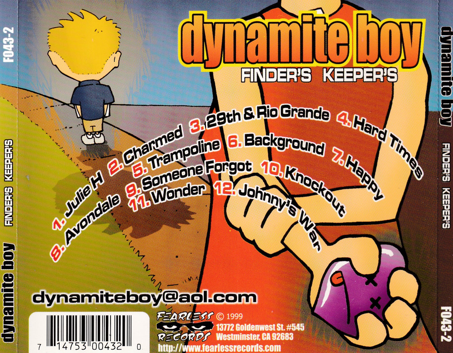 Dynamite Boy - Finder's Keepers - CD