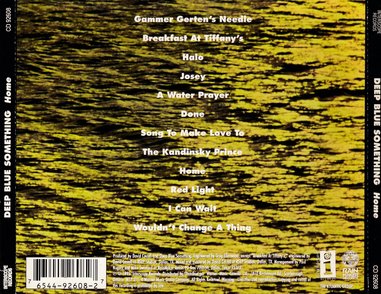 Deep Blue Something - Home - CD