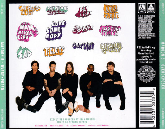 Maroon 5 - Overexposed - CD