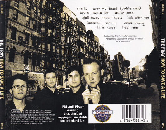 The Fray - How To Save A Life - CD