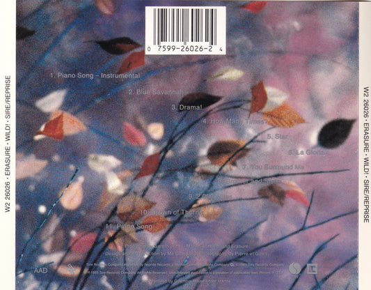Erasure - Wild! - CD