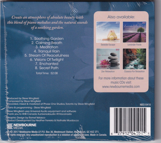 Various Artists - Soothing Garden: Music And Nature Sounds - CD