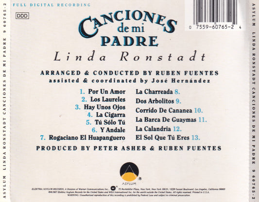Linda Ronstadt - Canciones de mi Padre - CD