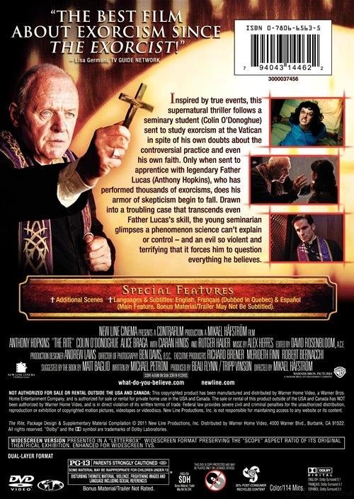 DVD - The Rite Anthony Hopkins