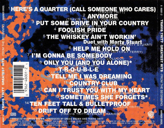 Travis Tritt - Greatest Hits From The Beginning - CD