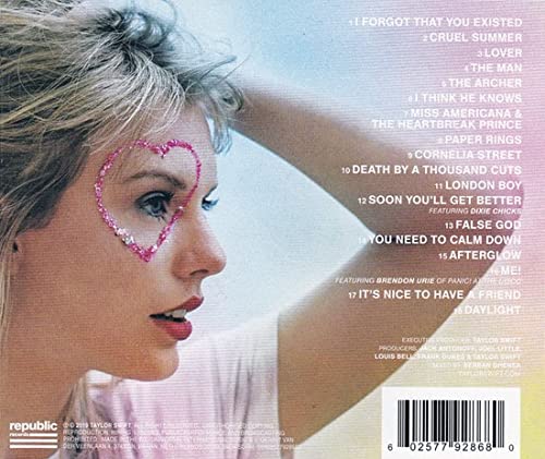 Taylor Swift - Lover - CD the-cd-exchange