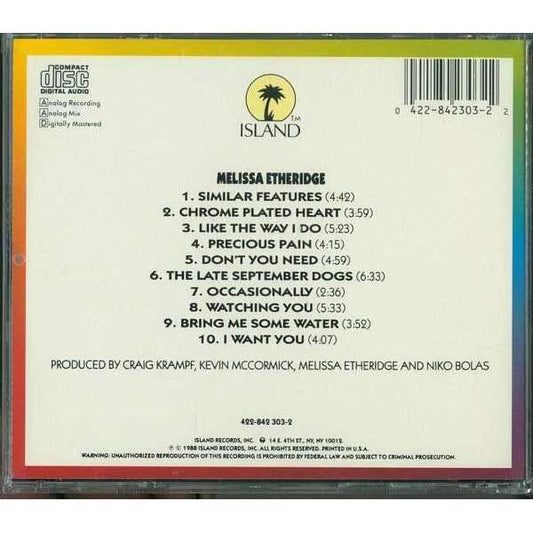 Etheridge, Melissa | Melissa Etheridge - The CD Exchange