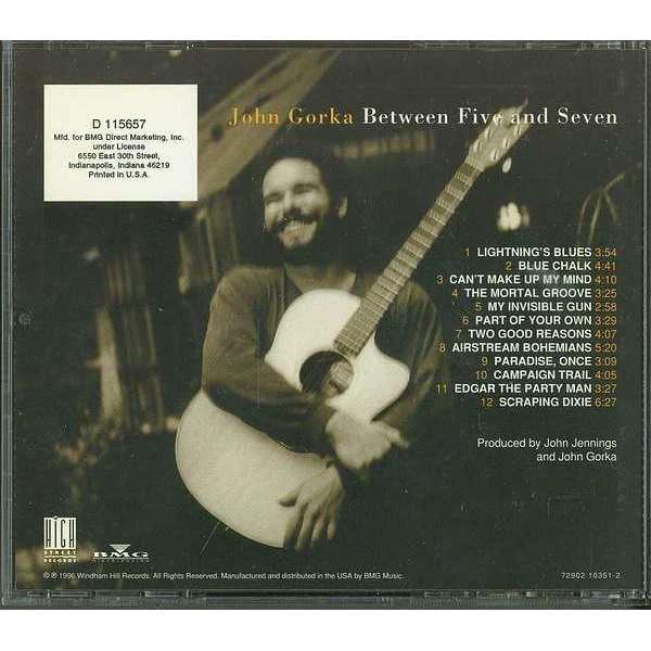 John Gorka - Between Five And Seven - CD