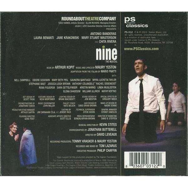 Soundtrack - Nine: The Musical (New Broadway Cast) - CD