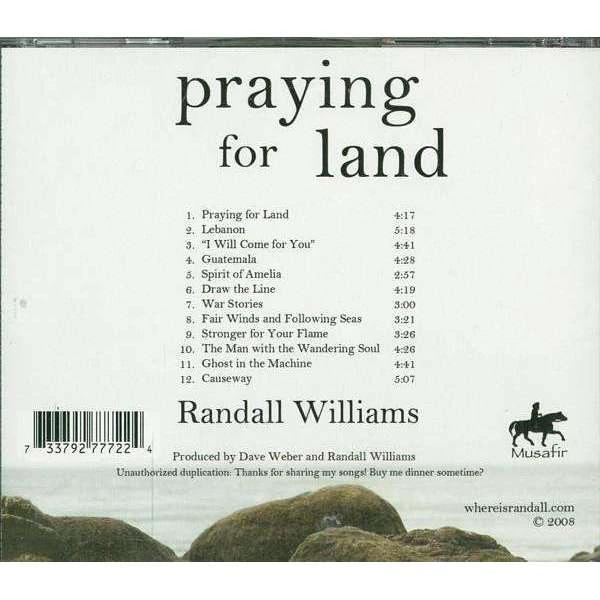 Randall Williams - Praying For Land - CD