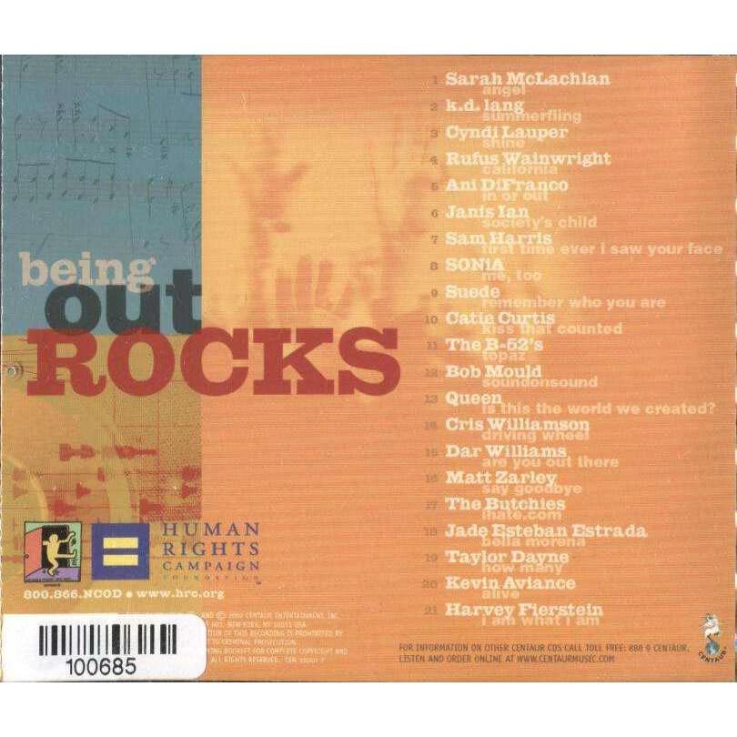 Various Artists - Being Out Rocks - CD