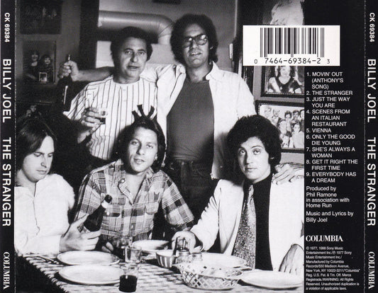Billy Joel - The Stranger - CD,CD,The CD Exchange
