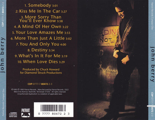 John Berry - John Berry Self-Titled - CD