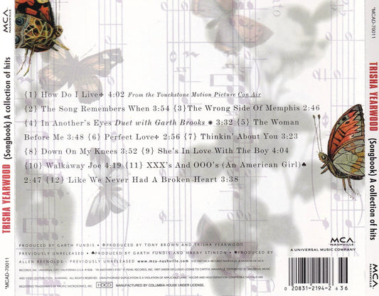 Trisha Yearwood - (Songbook) A Collection Of Hits - CD