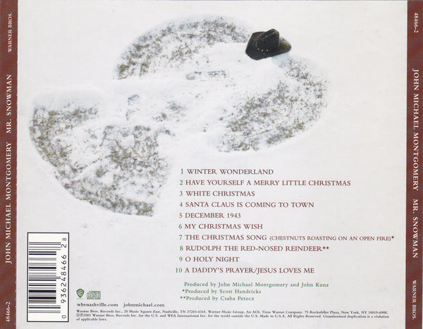 John Michael Montgomery - Mr. Snowman - CD