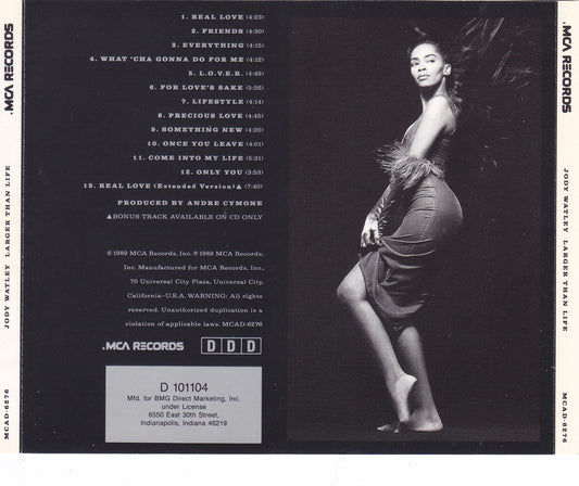 Jody Watley - Larger Than Life - CD
