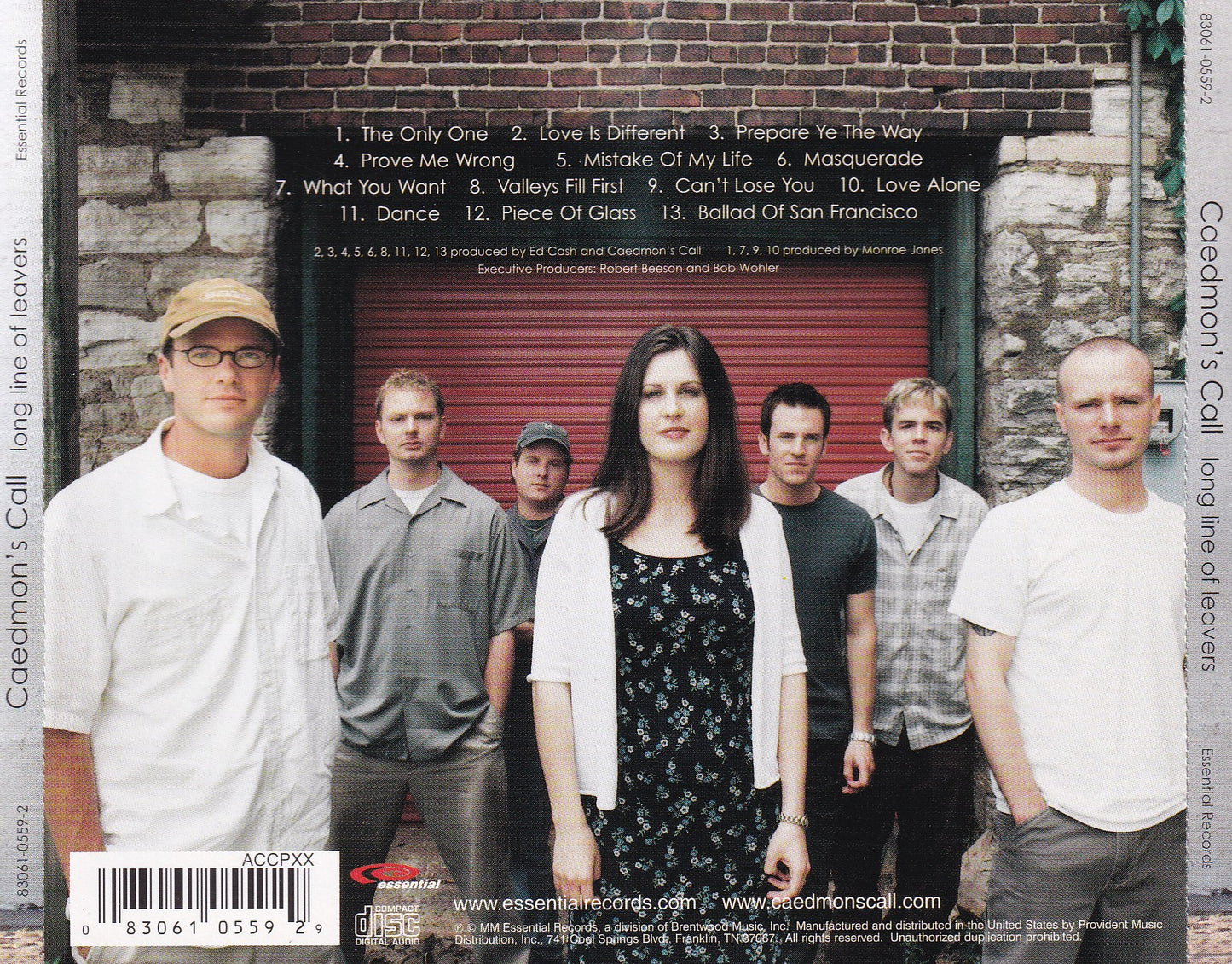 Caedmon's Call - Long Line Of Leavers - CD