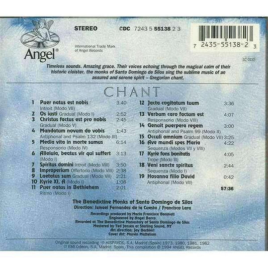 Benedictine Monks Of Santo Domingo De Silos - Chant - Used CD
