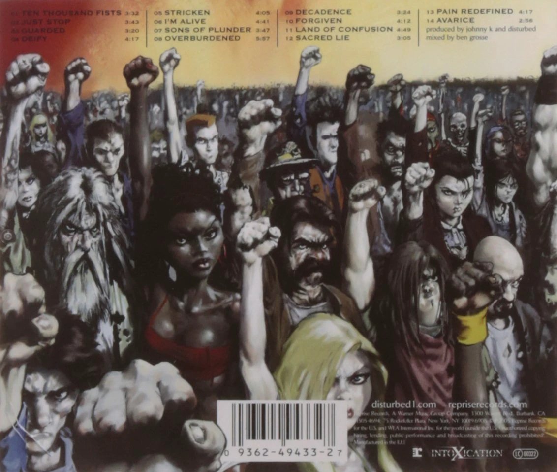 Disturbed - Ten Thousand Fists - CD
