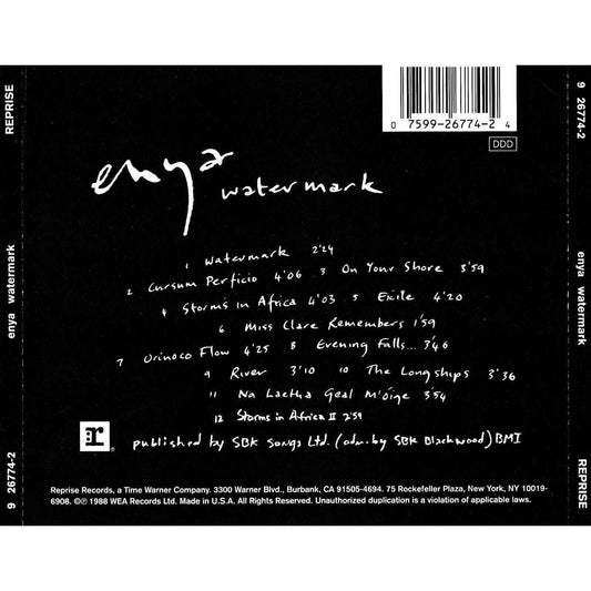 Enya - Watermark - CD