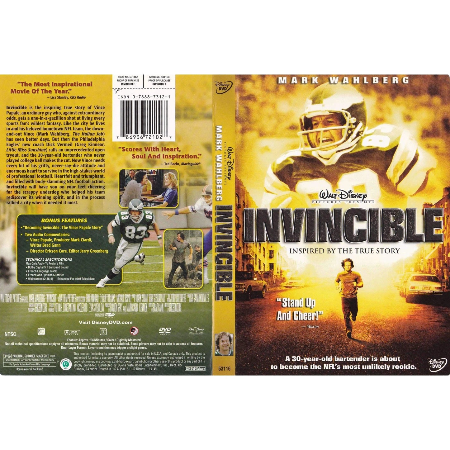 DVD - Invincible - Used