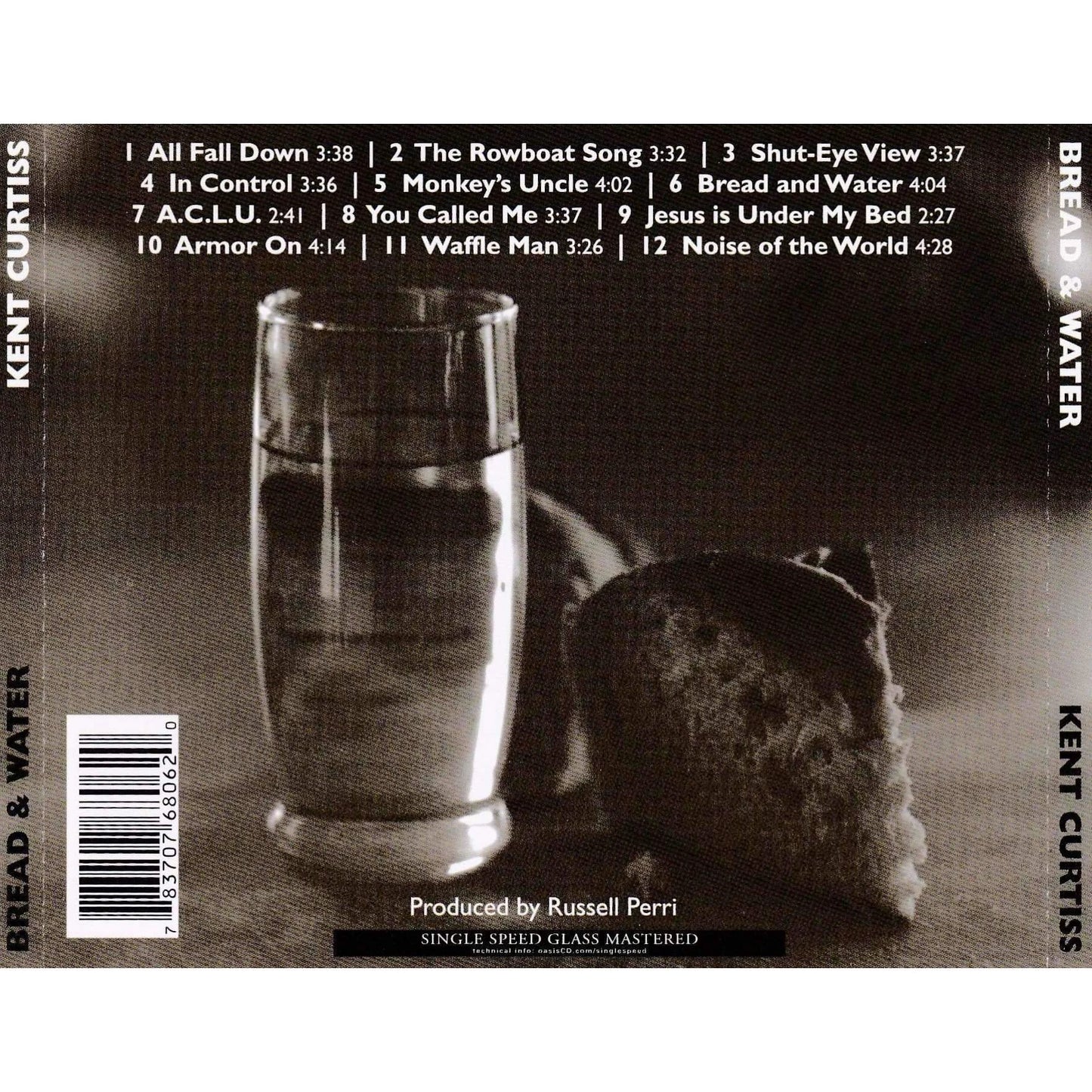 Kent Curtiss | Bread & Water | Used Music CD