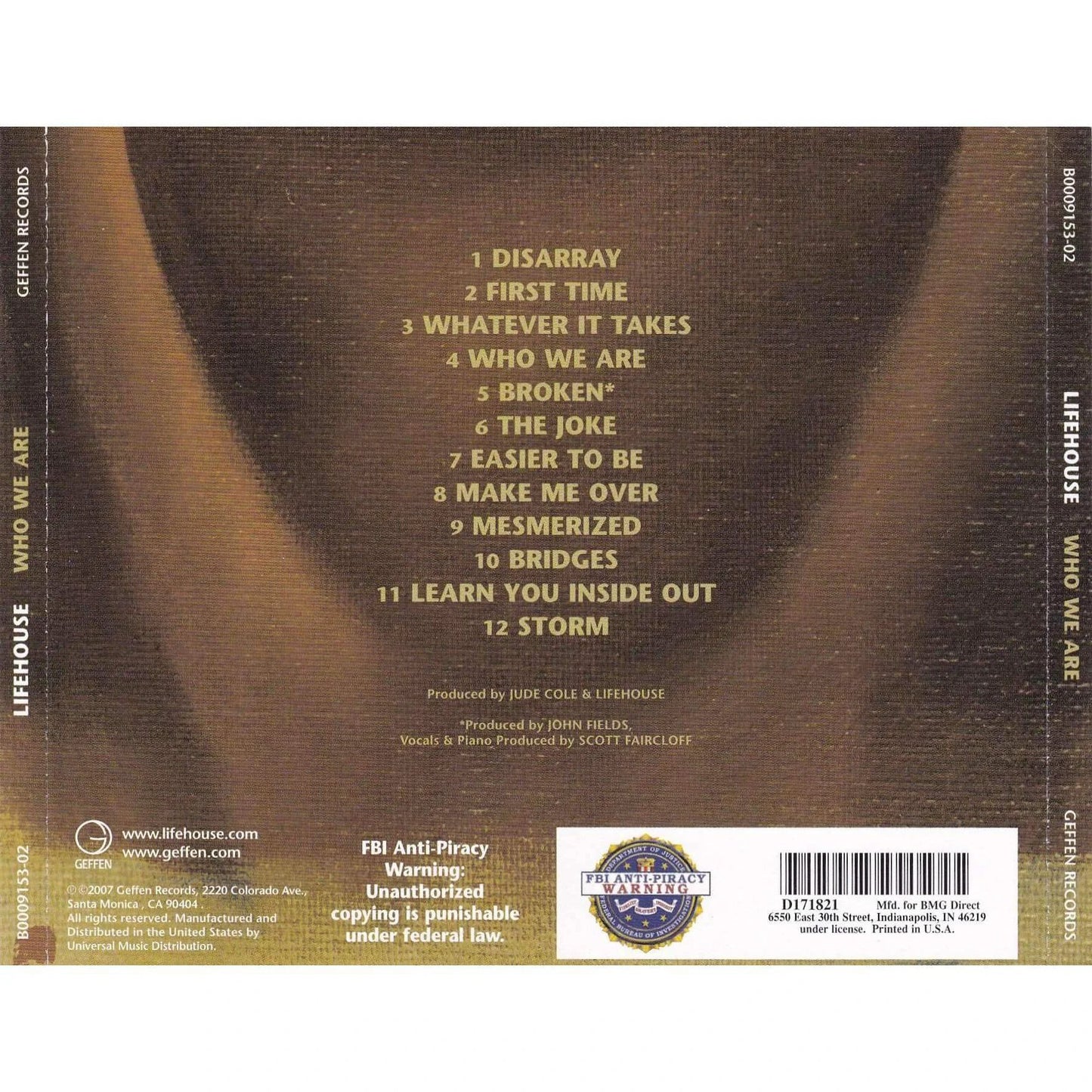 Lifehouse - Who We Are - CD - The CD Exchange