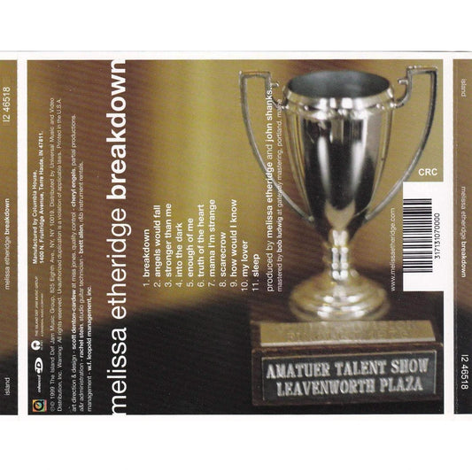 Melissa Etheridge - Breakdown - CD